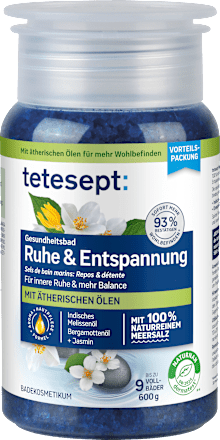 Badesalz Ruhe & Entspannung, 600 g