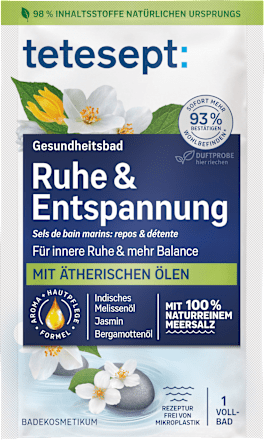 Badzout Rust &amp; Ontspanning, 80 g