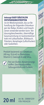 Bäuchlein Entspannungstropfen, 20 ml