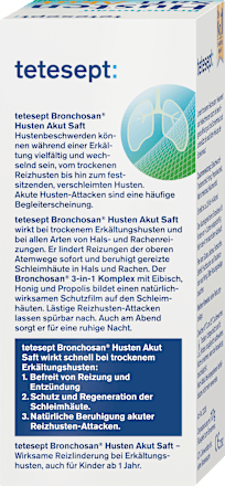 Bronchosan Husten Saft Akut, 117 g