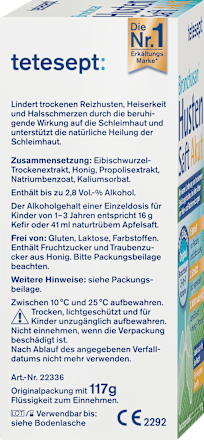 Bronchosan Husten Saft Akut, 117 g