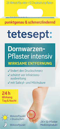 Dornwarzen Pflaster intensiv, 12 St