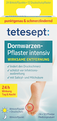 Dornwarzen Pflaster intensiv, 12 St