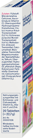 Echinacea + Cistus Plus Tabletten, 20 St