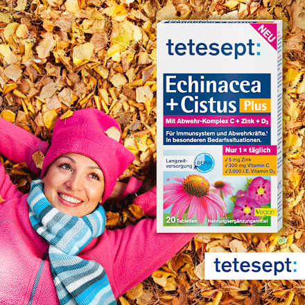Echinacea + Cistus Plus Tabletten, 20 St