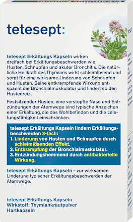 Erkältungskapseln, 40 St tetesept