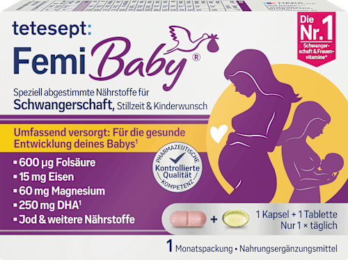Femi Baby 30 Tabletten und 30 Weichkapseln 60 St, 61,8 g