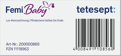 Femi Baby 30 Tabletten und 30 Weichkapseln 60 St, 61,8 g