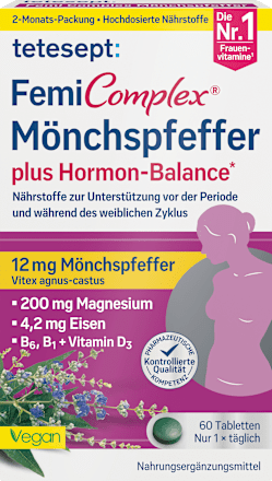 FemiComplex Monnikspeper Tabletten 60 stuks, 43,5 g