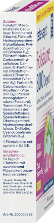 Folsäure 800 Depot Mini Tabletten 60 St, 15,3 g