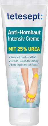 Fußcreme Anti Hornhaut 25 % Urea, 75 ml