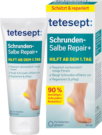 Fußcreme, Schrundensalbe Repair+, 60 ml