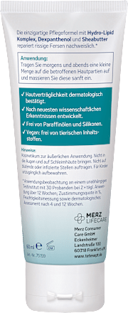 Fußcreme, Schrundensalbe Repair+, 60 ml
