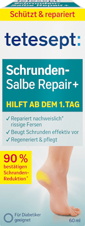 Fußcreme, Schrundensalbe Repair+, 60 ml