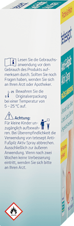 Fußpilz Entferner Spray, 25 ml