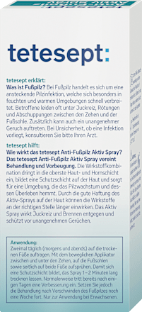 Voetschimmelverwijderaar spray, 25 ml