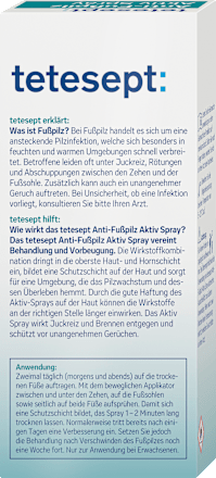 Fußpilz Entferner Spray, 25 ml