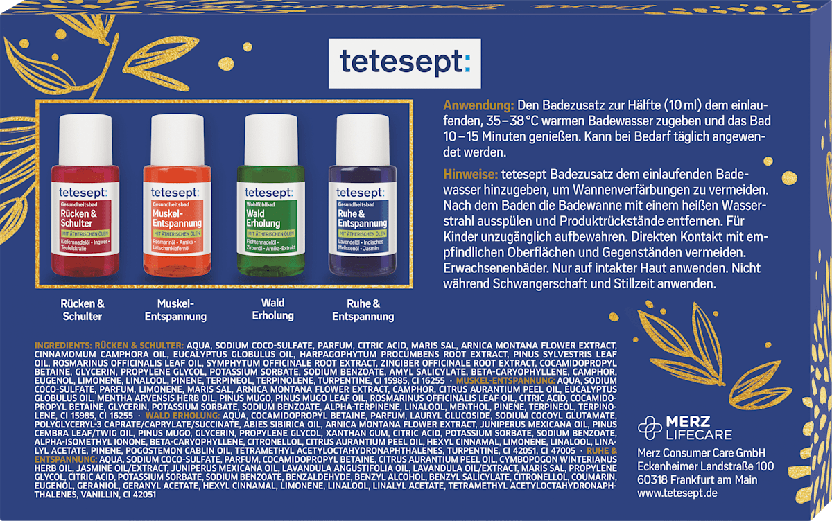 Geschenkset Deine Bademomente 4tlg, 1 St