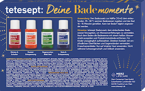 Geschenkset Deine Bademomente 4tlg, 1 St tetesept