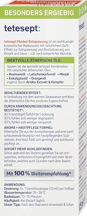 Gesundheitsbad Muskel-Entspannung, 125 ml
