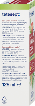 Gezondheidsbad Rug &amp; Schouder, 125 ml