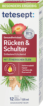 Gesundheitsbad Rücken & Schulter, 125 ml