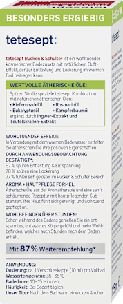 Gesundheitsbad Rücken & Schulter, 125 ml