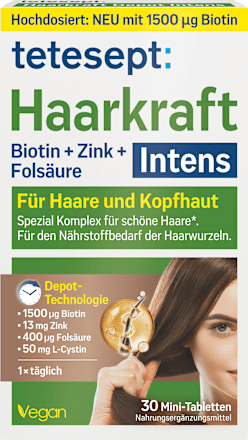 Haarkraft Intens Mini-Tabletten 30 St, 8,54 g