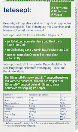 Haarkraft Intens Mini-Tabletten 30 St, 8,54 g