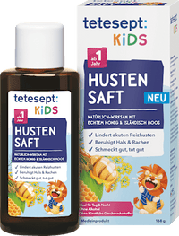 Hoestsiroop voor kinderen met honing en IJslands mos, 168 g