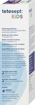 Hoestsiroop voor kinderen met honing en IJslands mos, 168 g