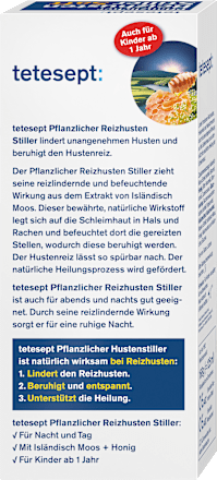 Hustensaft Pflanzlicher Reizhusten Stiller, 125 ml