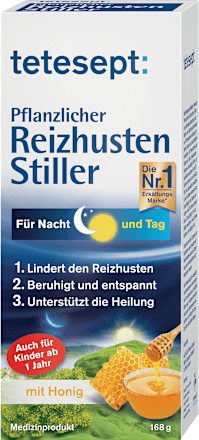 Hustensaft Pflanzlicher Reizhusten Stiller, 125 ml
