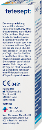 Hustenspray Reiz Akut Spray, 20 ml