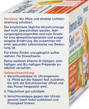 Immuunactieve gember-kurkuma drinkampullen 7 stuks, 81,76 g