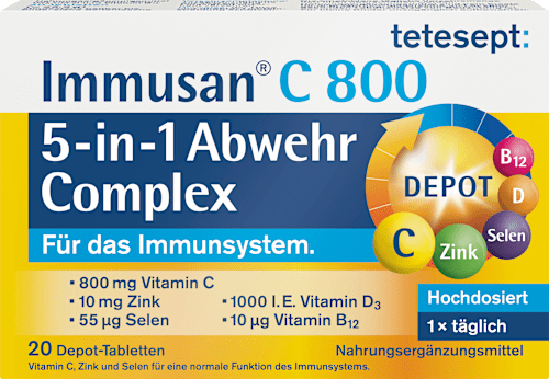 Immusan C Complex tabletten 20 stuks, 25,2 g