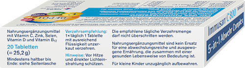 Immusan C Complex Tabletten 20 St., 25,2 g
