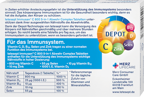 Immusan C Complex Tabletten 20 St., 25,2 g