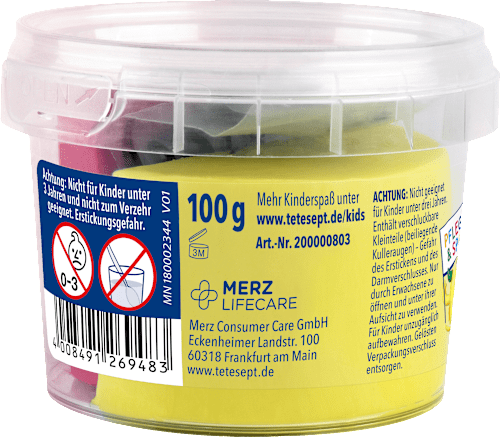 Badeknete Monster Kinder Badespaß 2x50g, 100 g