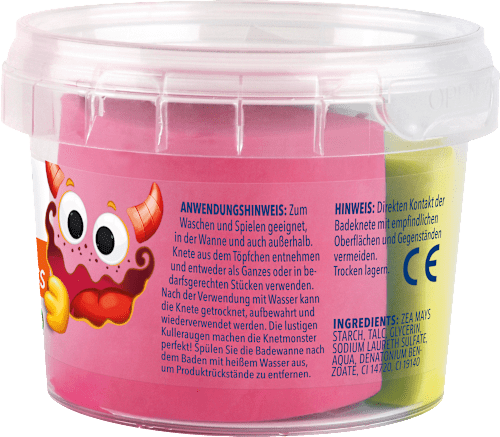 Badklei Monster Kids Badplezier 2x50g, 100g