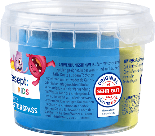 Badeknete Monster Kinder Badespaß 2x50g, 100 g
