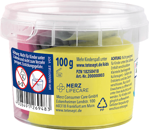 Badklei Monster Kids Badplezier 2x50g, 100g