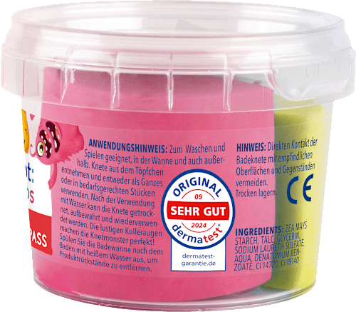 Badeknete Monster Kinder Badespaß 2x50g, 100 g