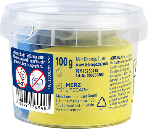 Badklei Monster Kids Badplezier 2x50g, 100g