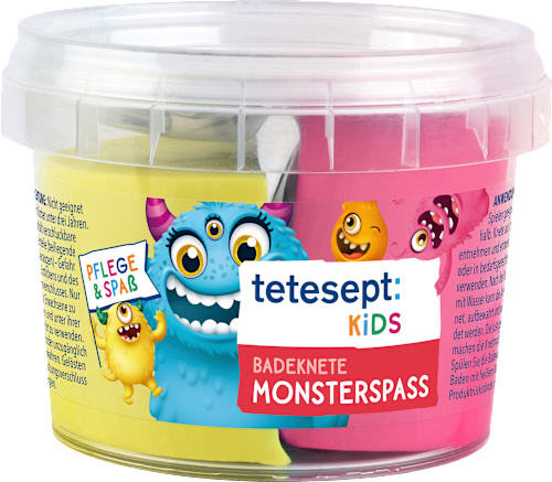 Badeknete Monster Kinder Badespaß 2x50g, 100 g