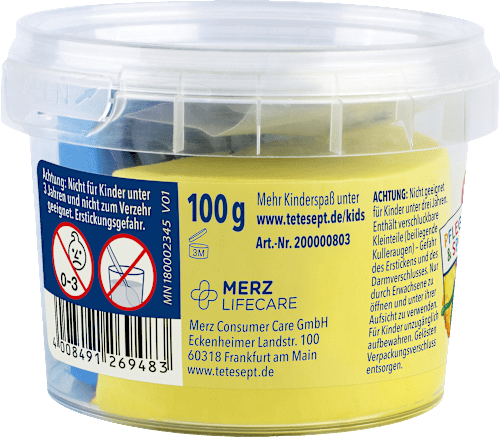 Badeknete Monster Kinder Badespaß 2x50g, 100 g