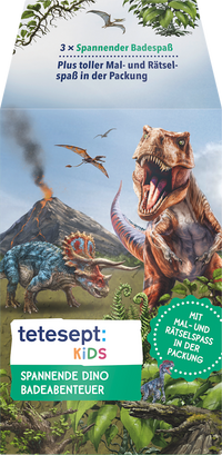 Geschenkset Badezusatz Kinder Spannende Dino Badeabenteuer 3tlg, 1 St