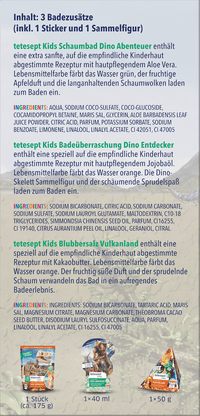 Geschenkset Badezusatz Kinder Spannende Dino Badeabenteuer 3tlg, 1 St