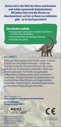 Geschenkset Badezusatz Kinder Spannende Dino Badeabenteuer 3tlg, 1 St