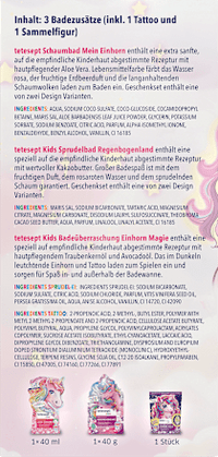 Geschenkset Kinder Badezusatz Einhornwelt 3tlg, 1 St tetesept: KIDS